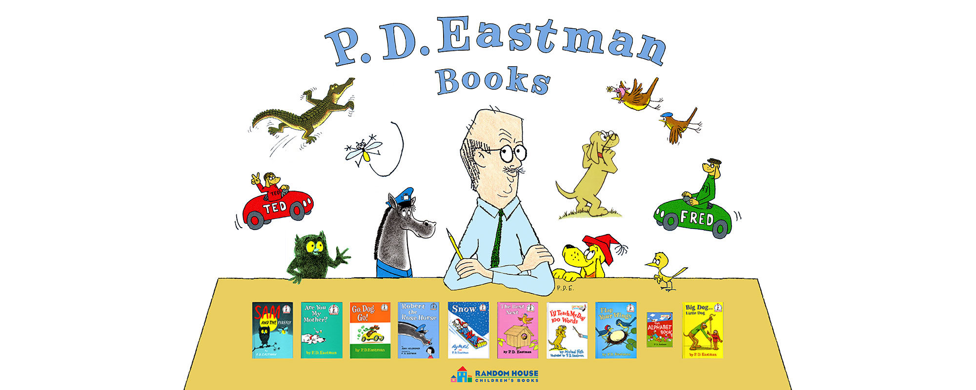 The Alphabet Book: P.D. Eastman (Board Book) - Books By The Bushel